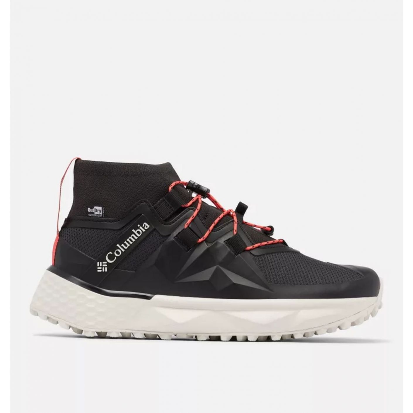 Columbia Facet 75 Alpha Outdry Black/Red Coral for Women