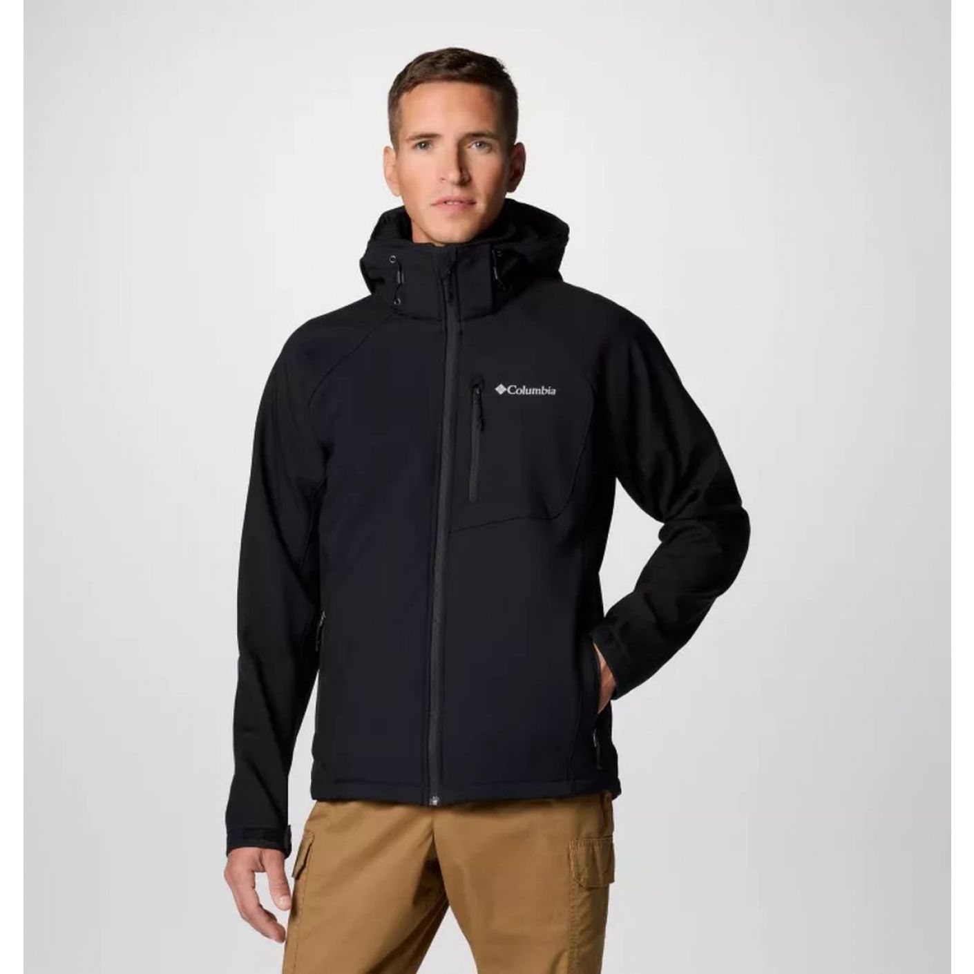 Columbia Giacca softshell Cascade Ridge III Black da Uomo