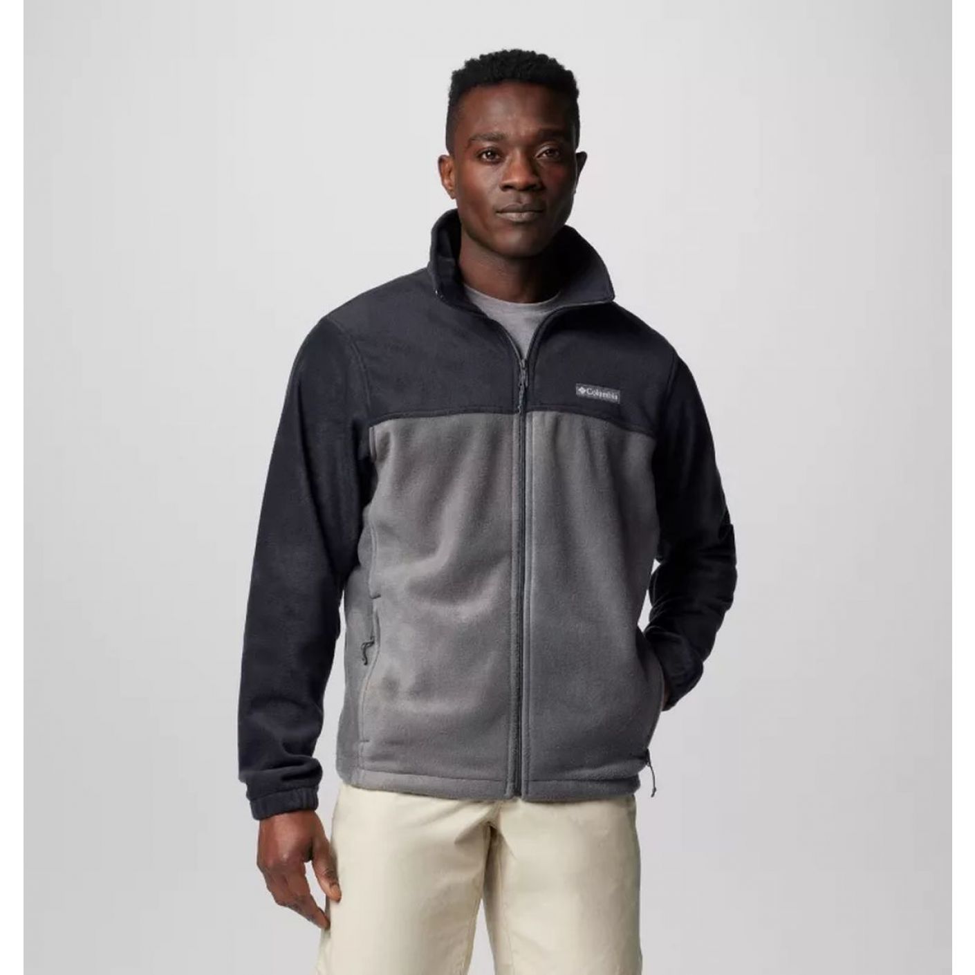 Columbia Giacca in pile Steens Mountain 2.0 full zip Black/Grill da Uomo