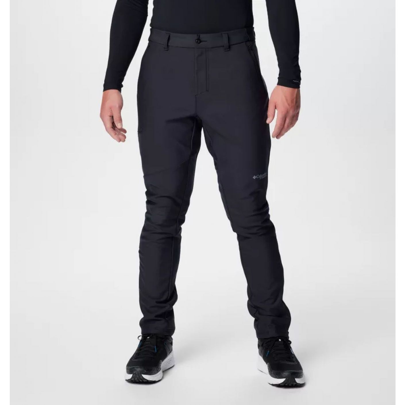 Columbia Pantaloni Softshell Vast Canyon Black da Uomo