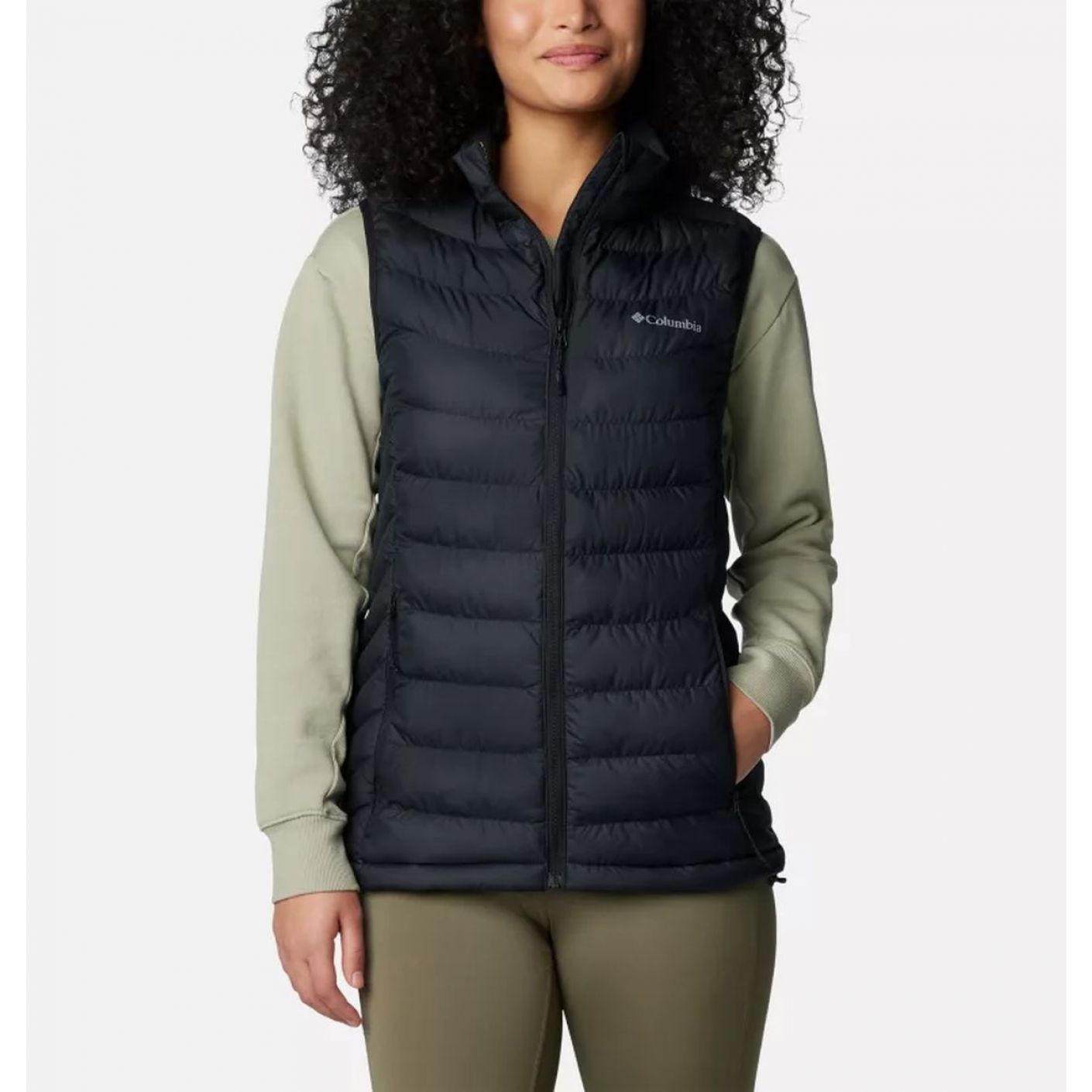 Columbia Gilet imbottito Powder Lite II Black da Donna