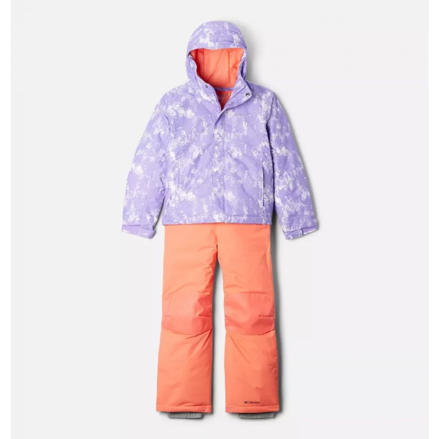 Columbia Buga II Paisley-Outfit für Jungen in Lila Timberwild/Hot Coral