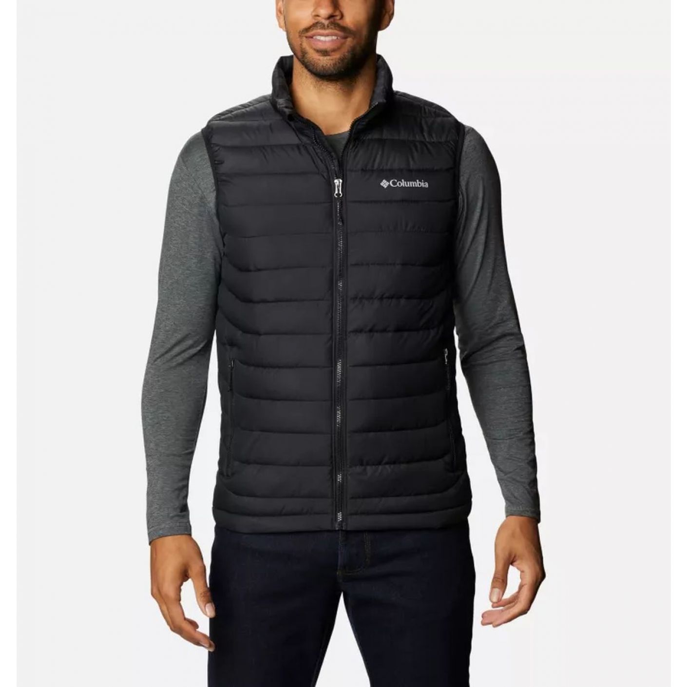 Columbia Gilet imbottito Powder Lite II Black da Uomo