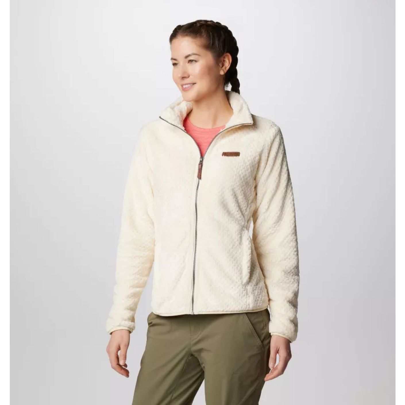 Columbia Pile Fire Side II Sherpa Chalk Women's