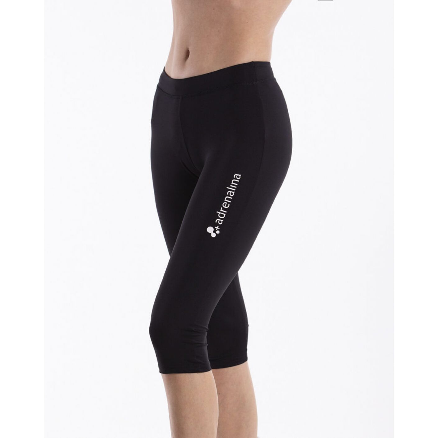 Adrenalina Leggings Pinocchietto Nero da Donna