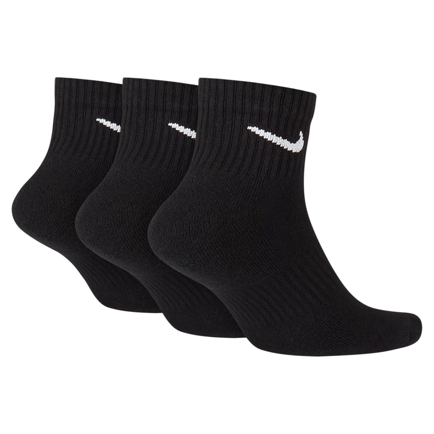 Nike Everyday Cushioned Low Socken Schwarz