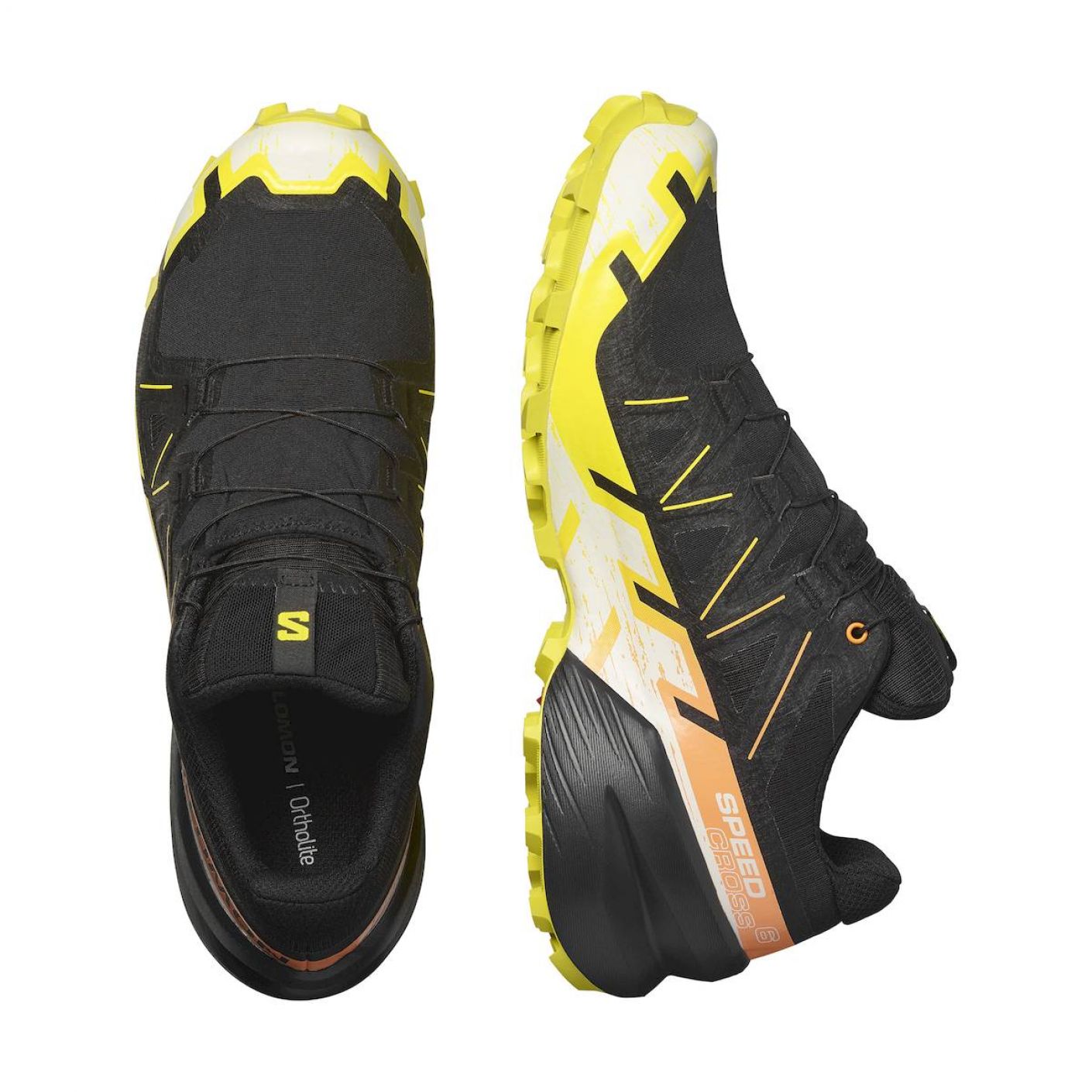 Salomon Speedcross 6 Gtx Black/Sulphur Spring/Bird Of Paradise da Uomo