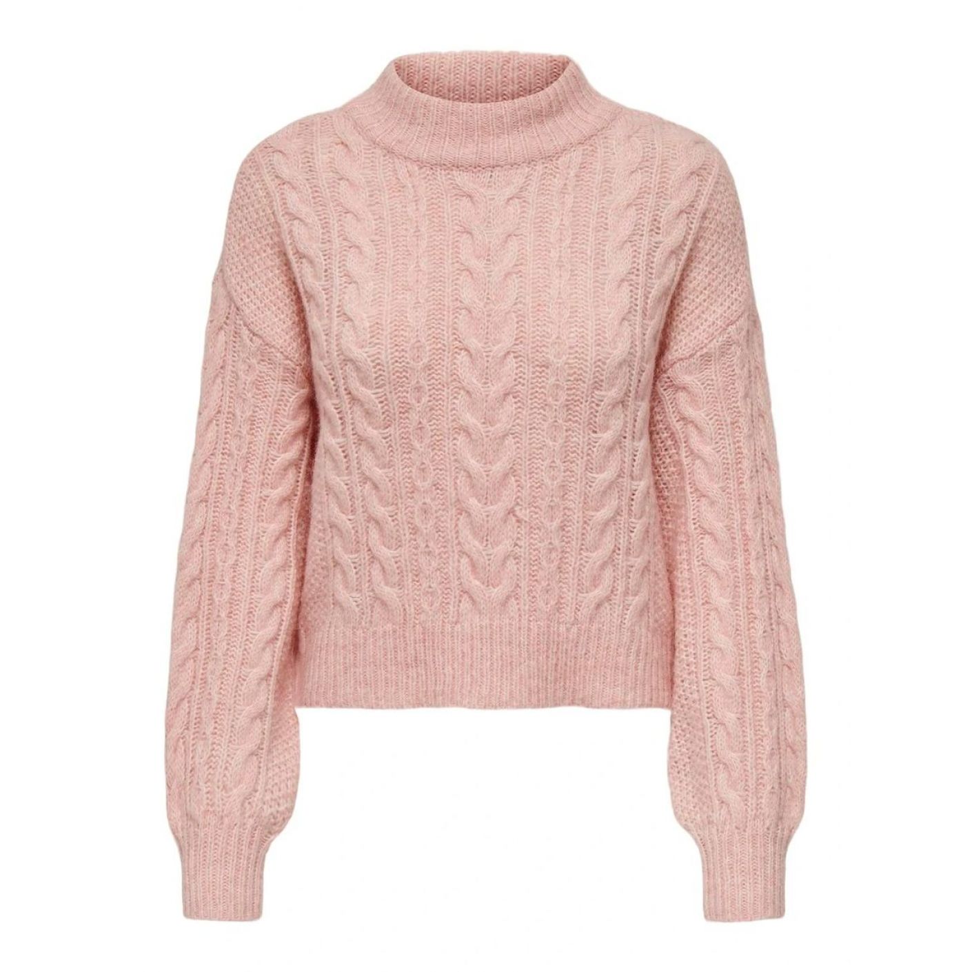 Only Pullover Onlida Silver Pink da Donna