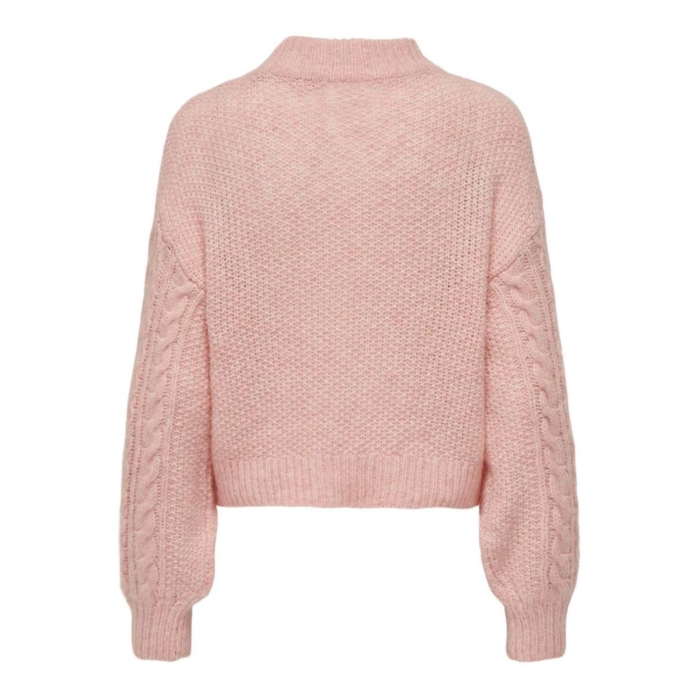 Only Pullover Onlida Silver Pink da Donna