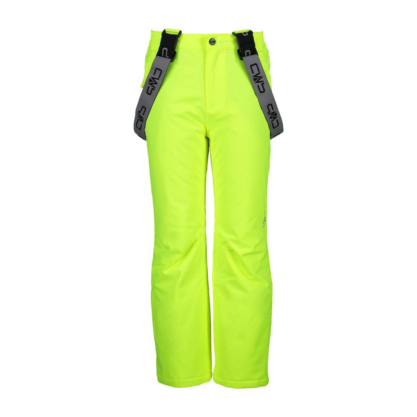 CMP Clima Protect Ski Salopette in Twill Fluorescent Yellow