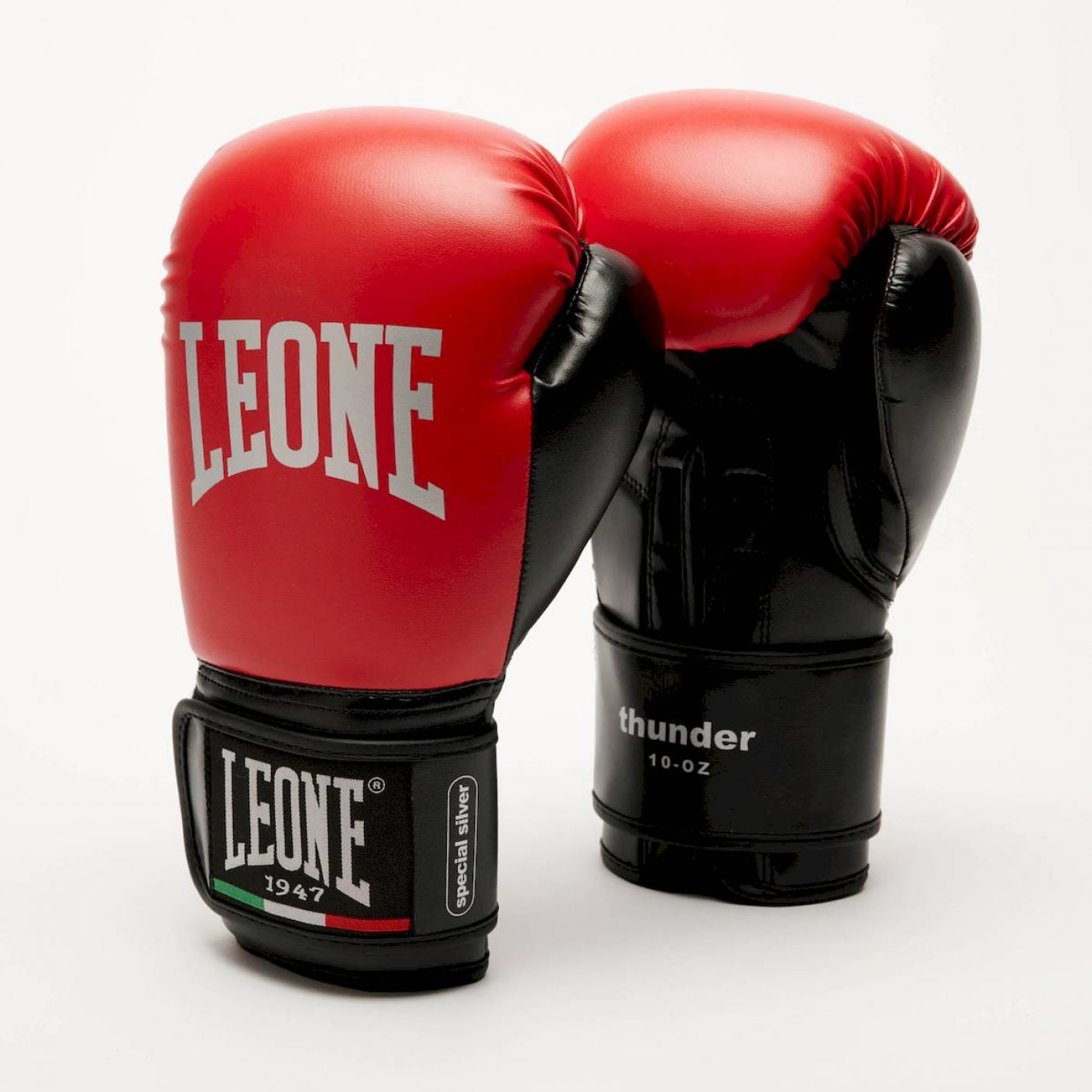 Leone Thunder Red Boxing Gloves