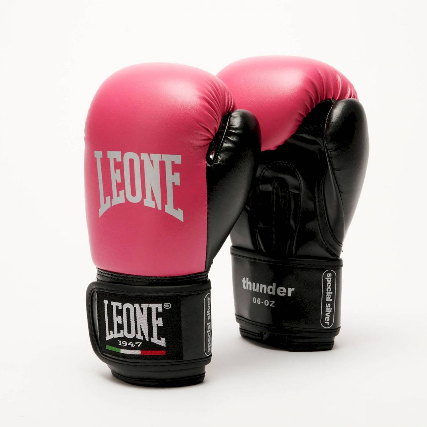 Leone Guanti Boxe Thunder Rosa