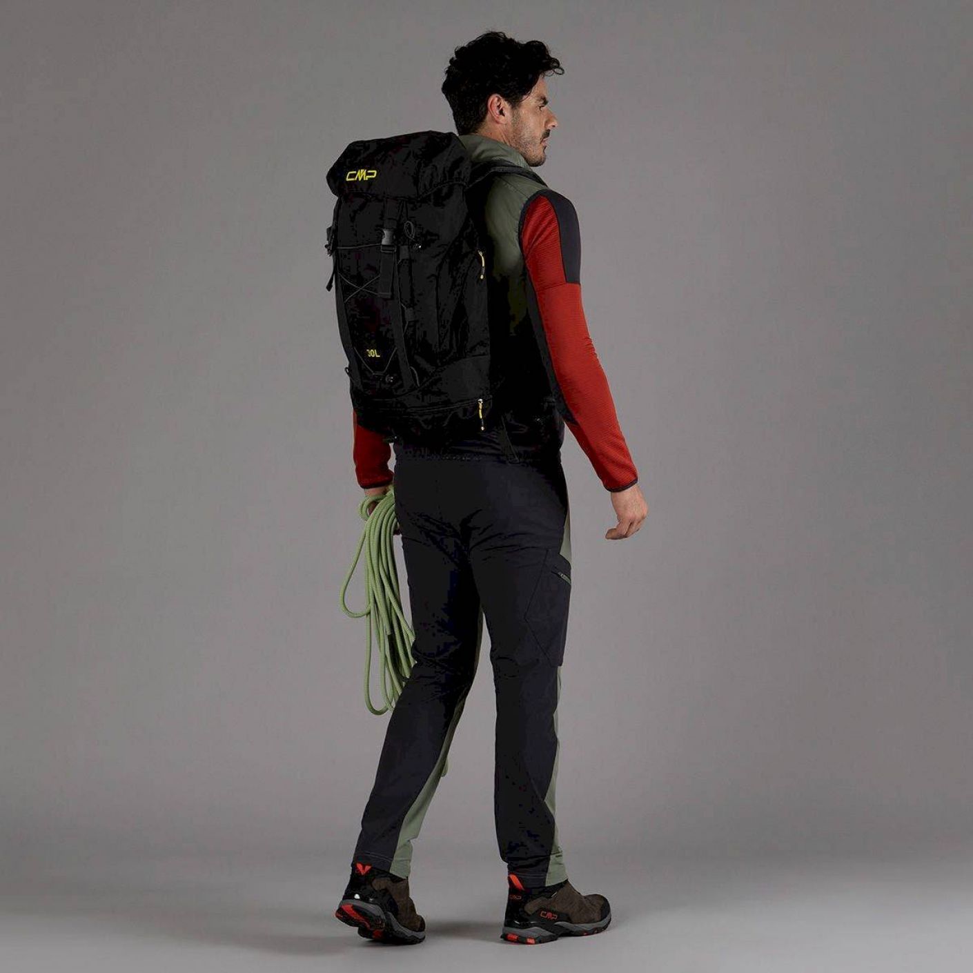 CMP Rucksack Trekking Baltimora 30 Liter Schwarz