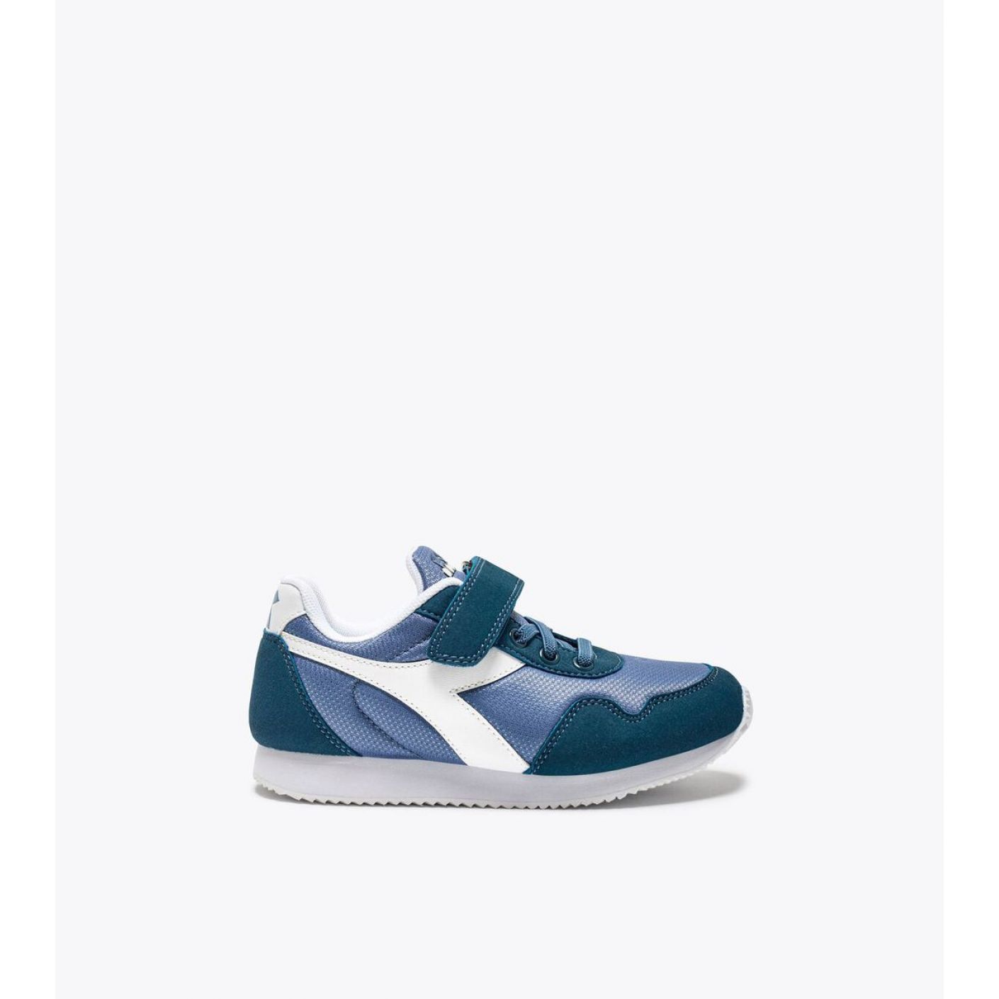 Diadora Simple Run PS Verde Bottiglia/Bianco da Bambino