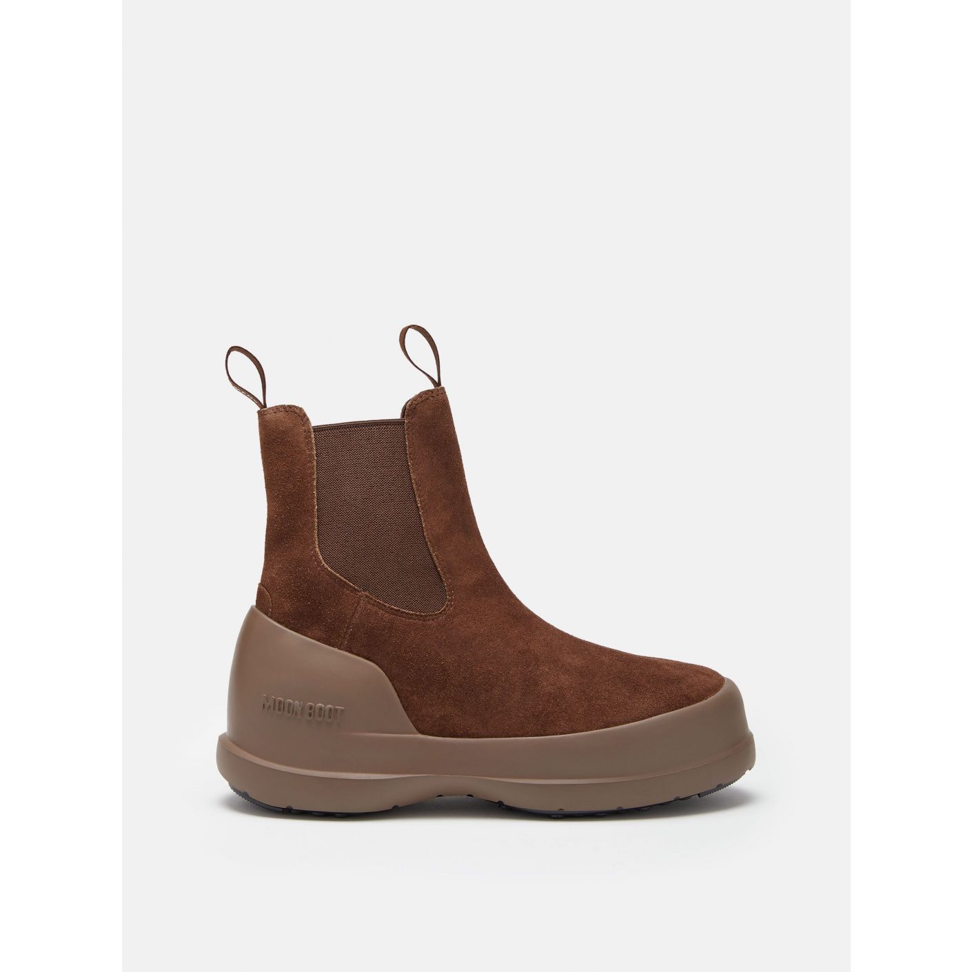 Moon Boot Luna Chelsea Suede Brown