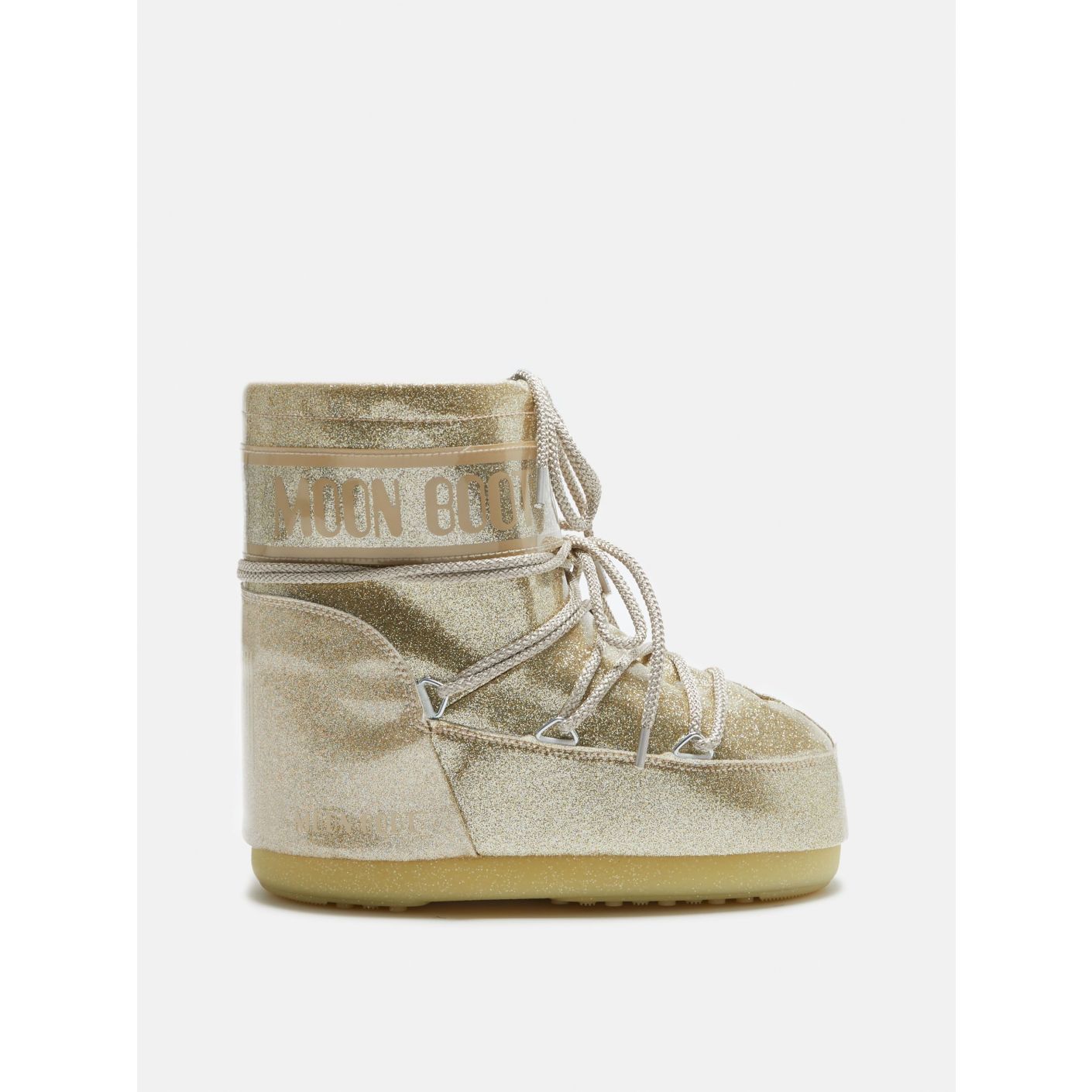 Moon Boot Icon Low Glitter Gold