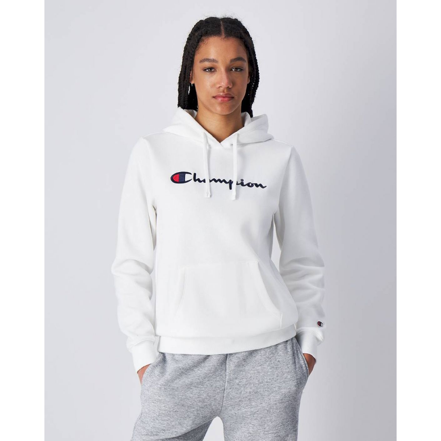 Champion Felpa con Cappuccio da Donna