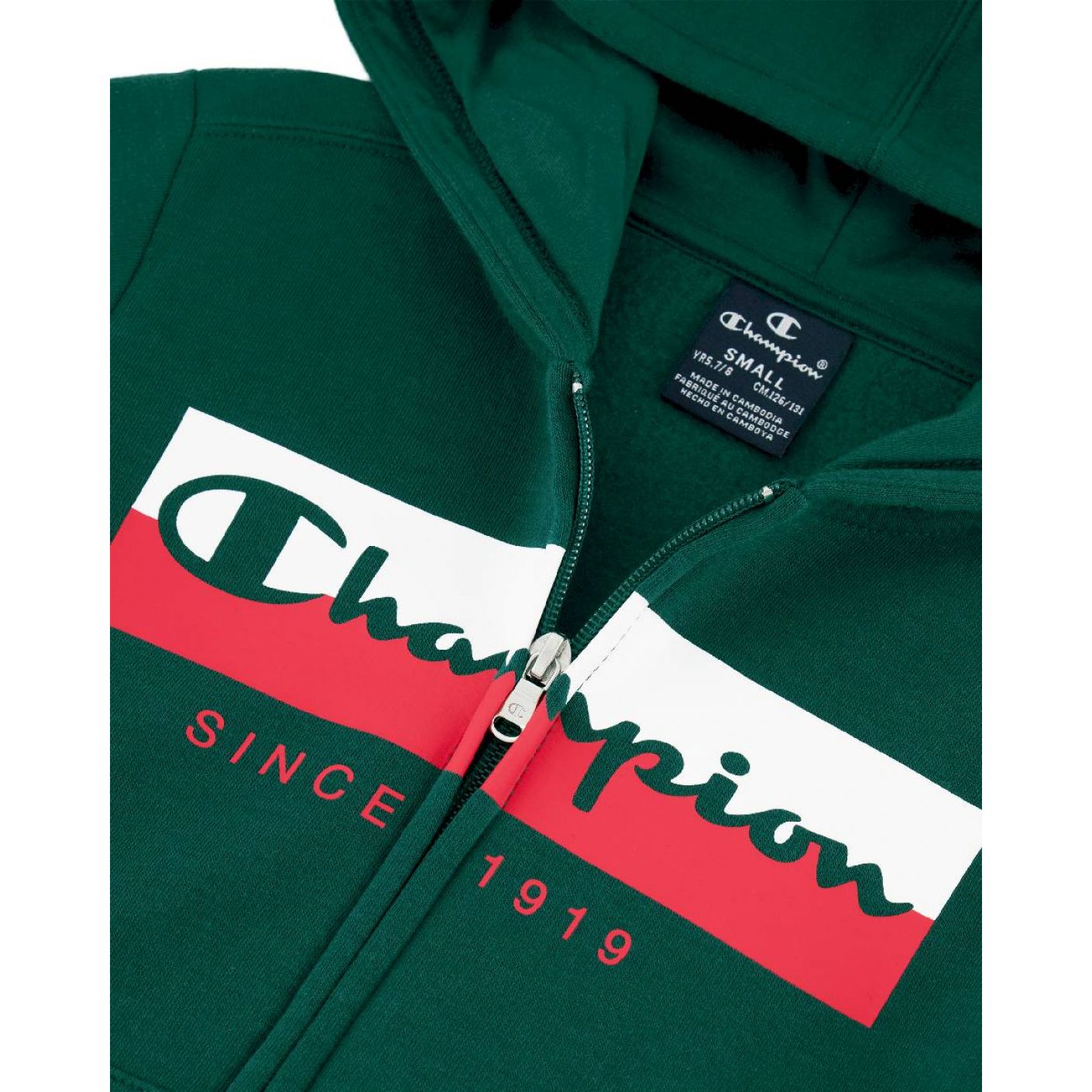 Champion Jr Zip Up Sweatshirt