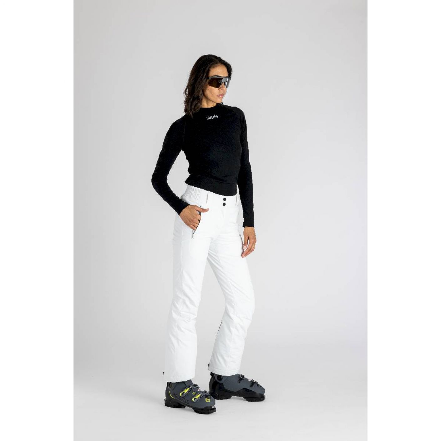 Zero RH+ Pantaloni Sci Slim da Donna Bianchi