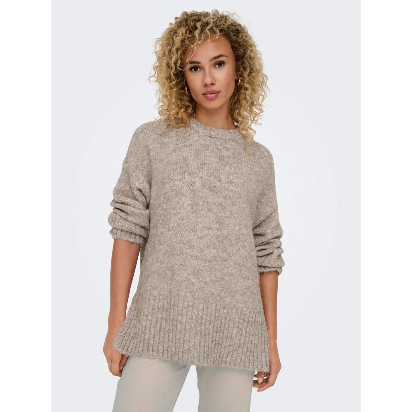 Only Pullover Onlmaggie Malt Ball Melange da Donna