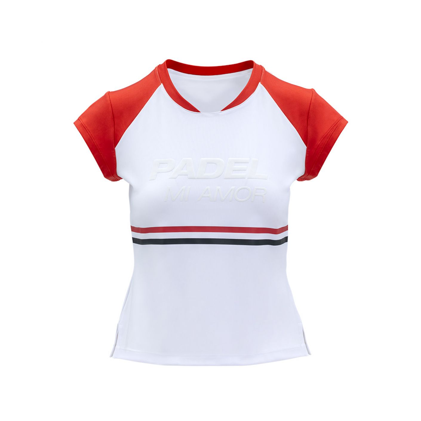 Weißes Jea-T-Shirt für Damen von Padel Mi Amor
