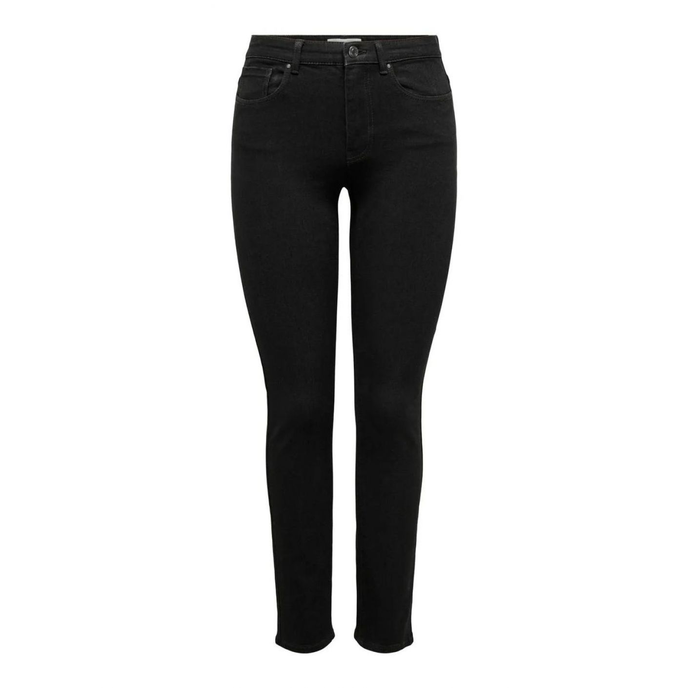 Only Jeans Onlsui Mid Slim Black da Donna