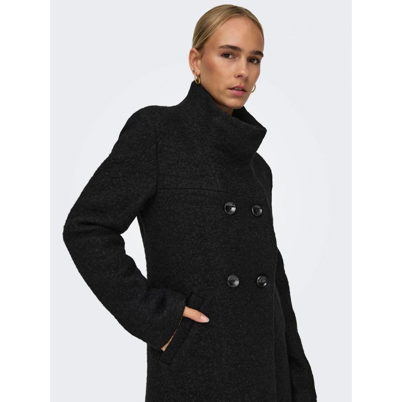 Only Cappotto Onlnewsophia Black da Donna