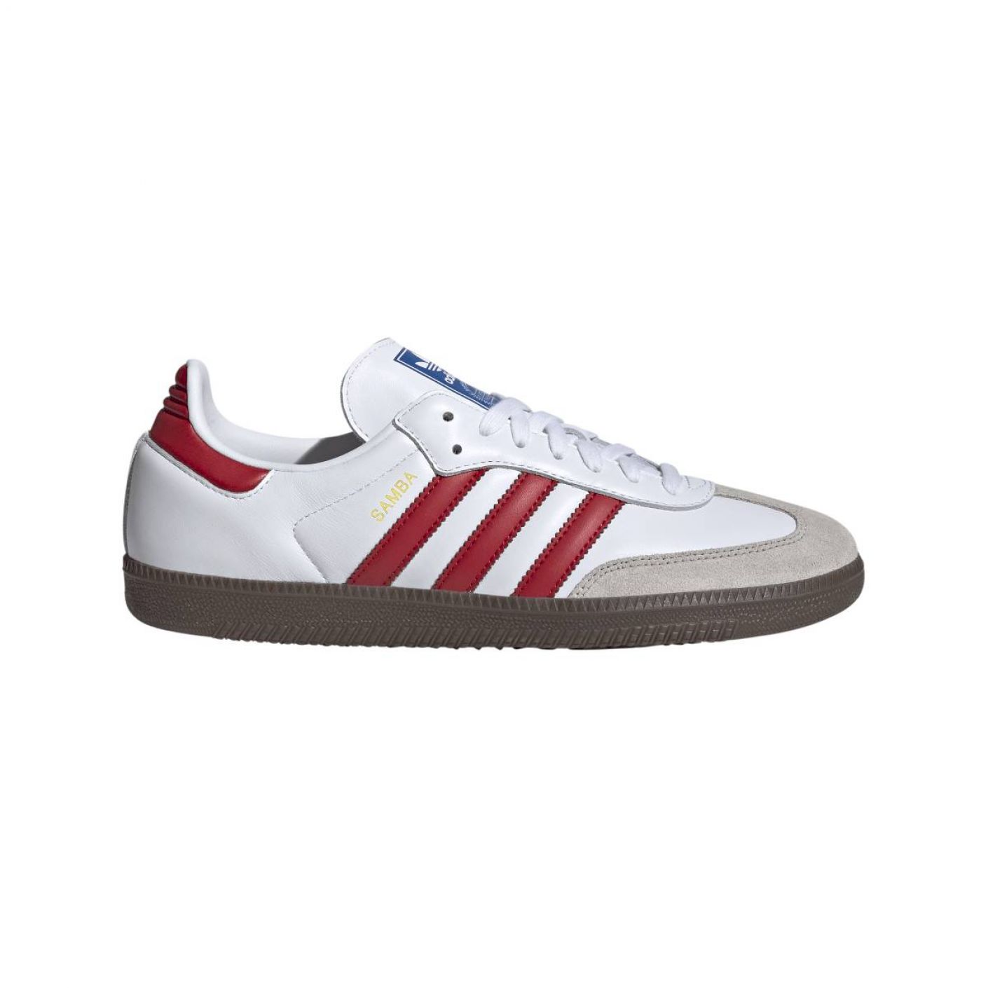 Adidas Samba OG White/Scarlet