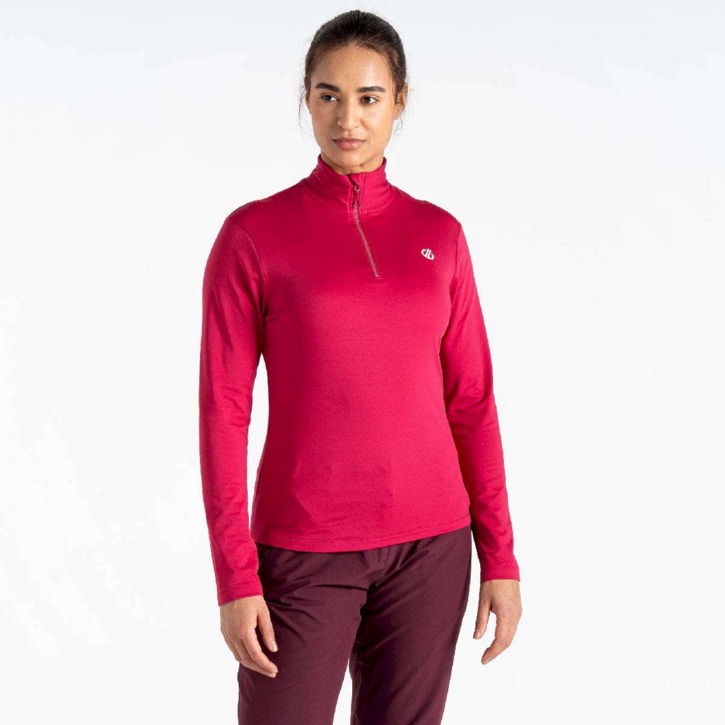 Dare2b Maglia Sottogiacca Lowline II Stretch Berry Pink da Donna