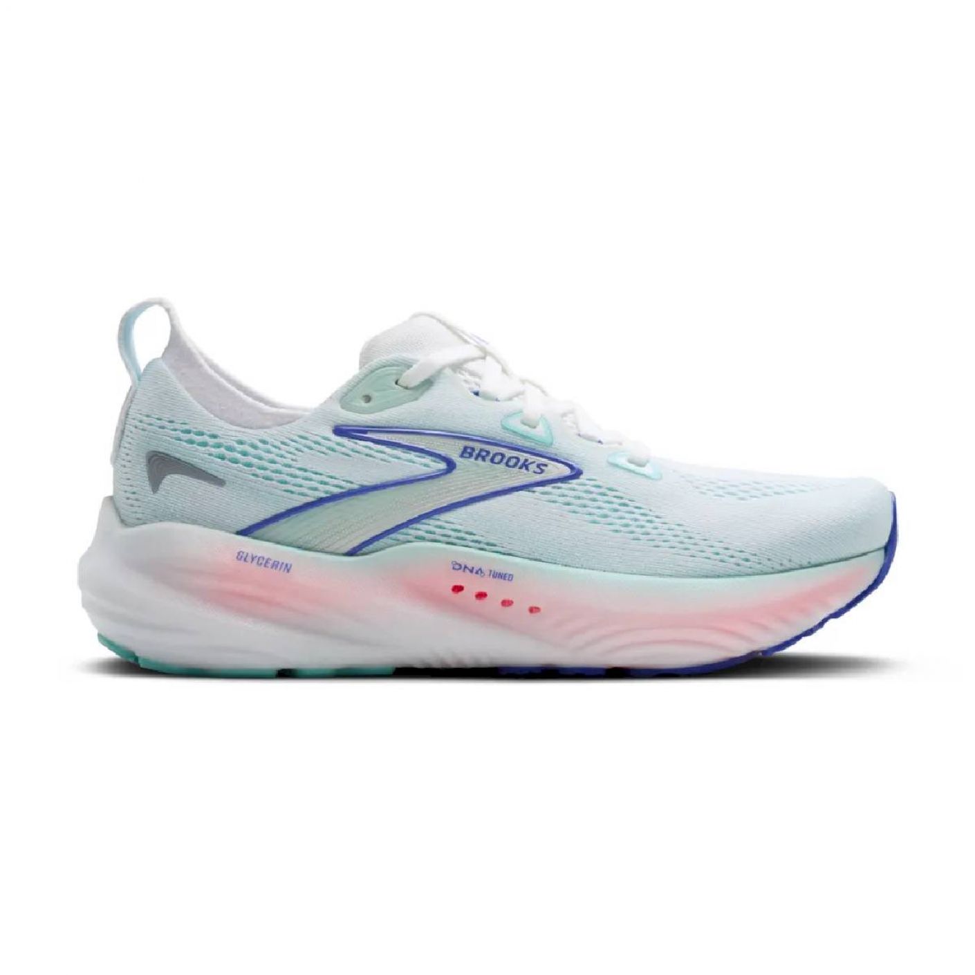 Brooks Glycerin 22 White/Limpet Shell/Amparo Blue da Donna