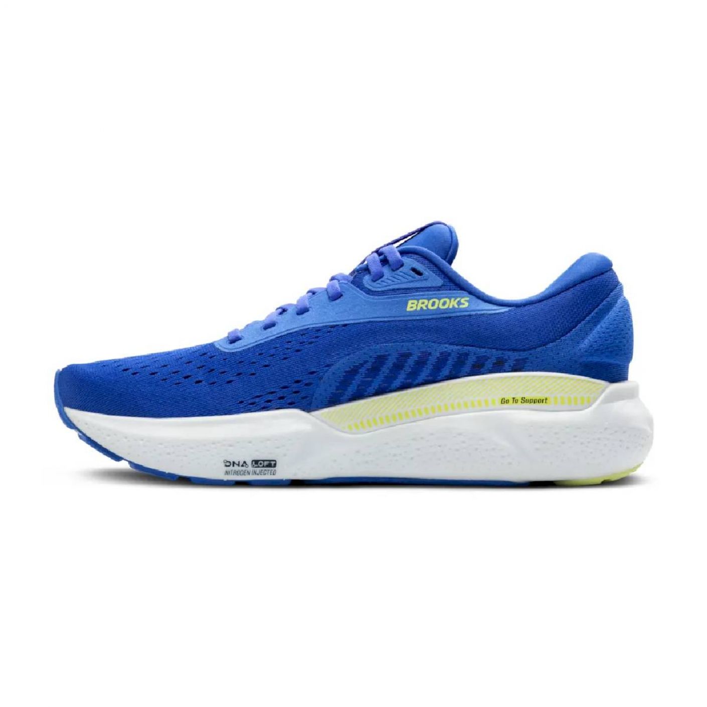 Brooks Adrenaline GTS 24 Cobalt/Neo Yellow/Peacoat da Uomo