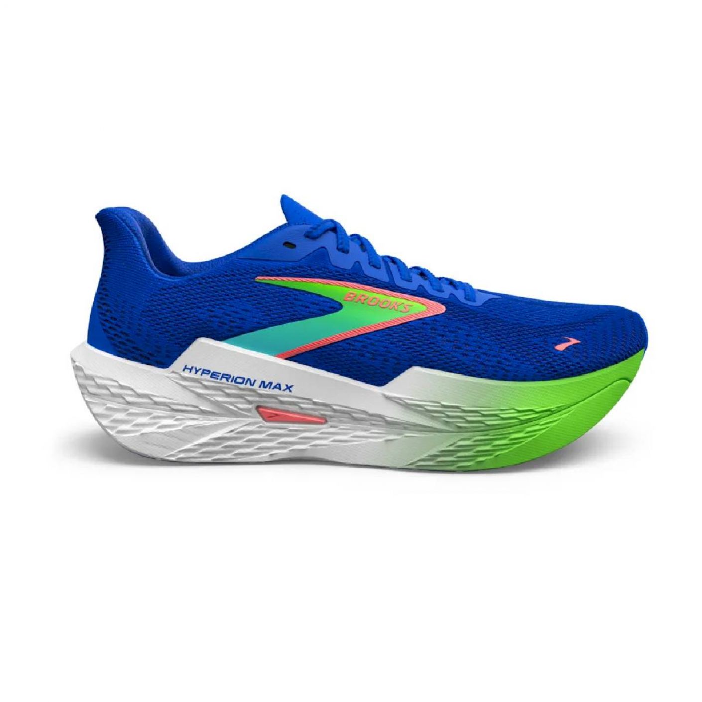 Brooks Hyperion Max 2 Cobalt/Green Gecko/Limpett da Uomo