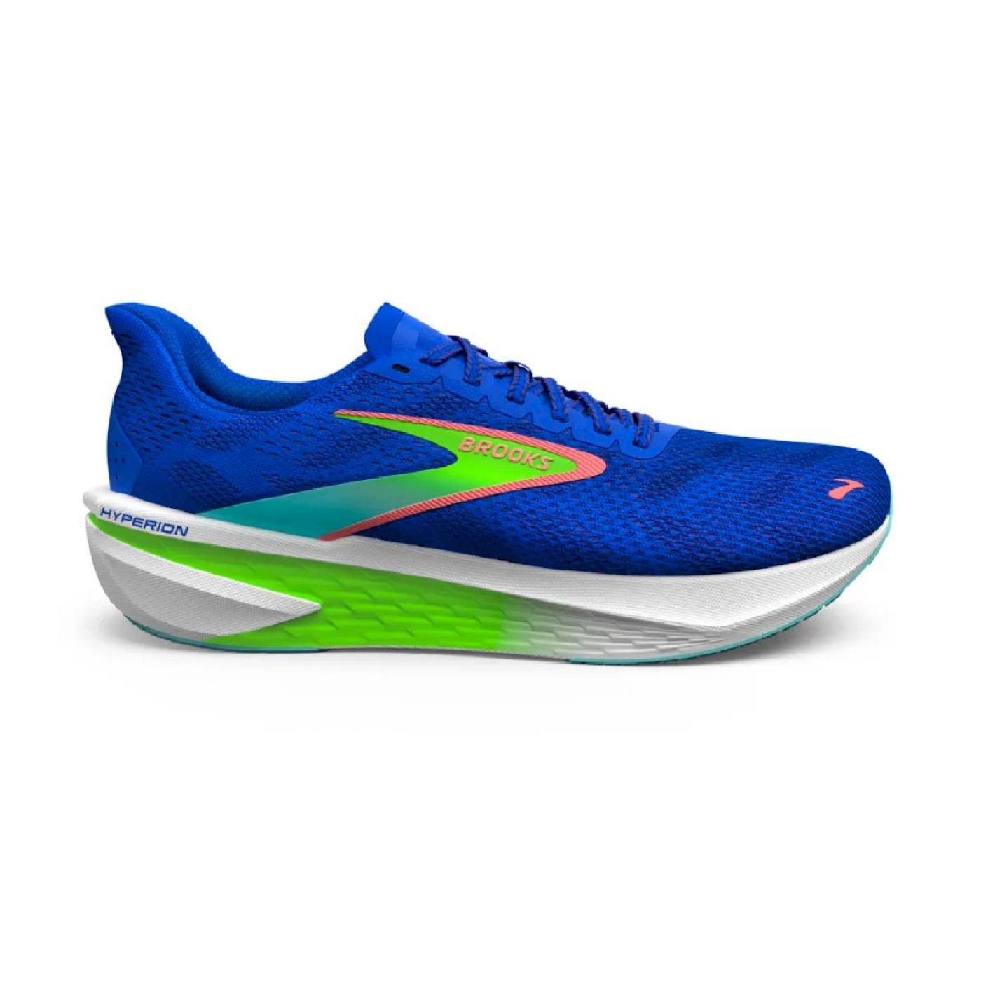 Brooks Hyperion 2 Cobalt/Green Gecko/Limpett da Uomo