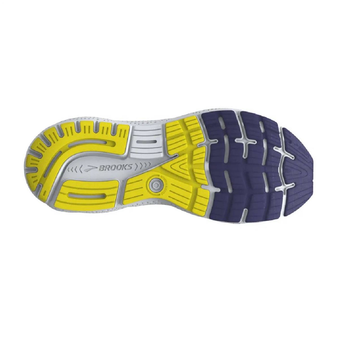 Brooks Ghost 16 Blue/Bonnie Blue/Yellow da Uomo