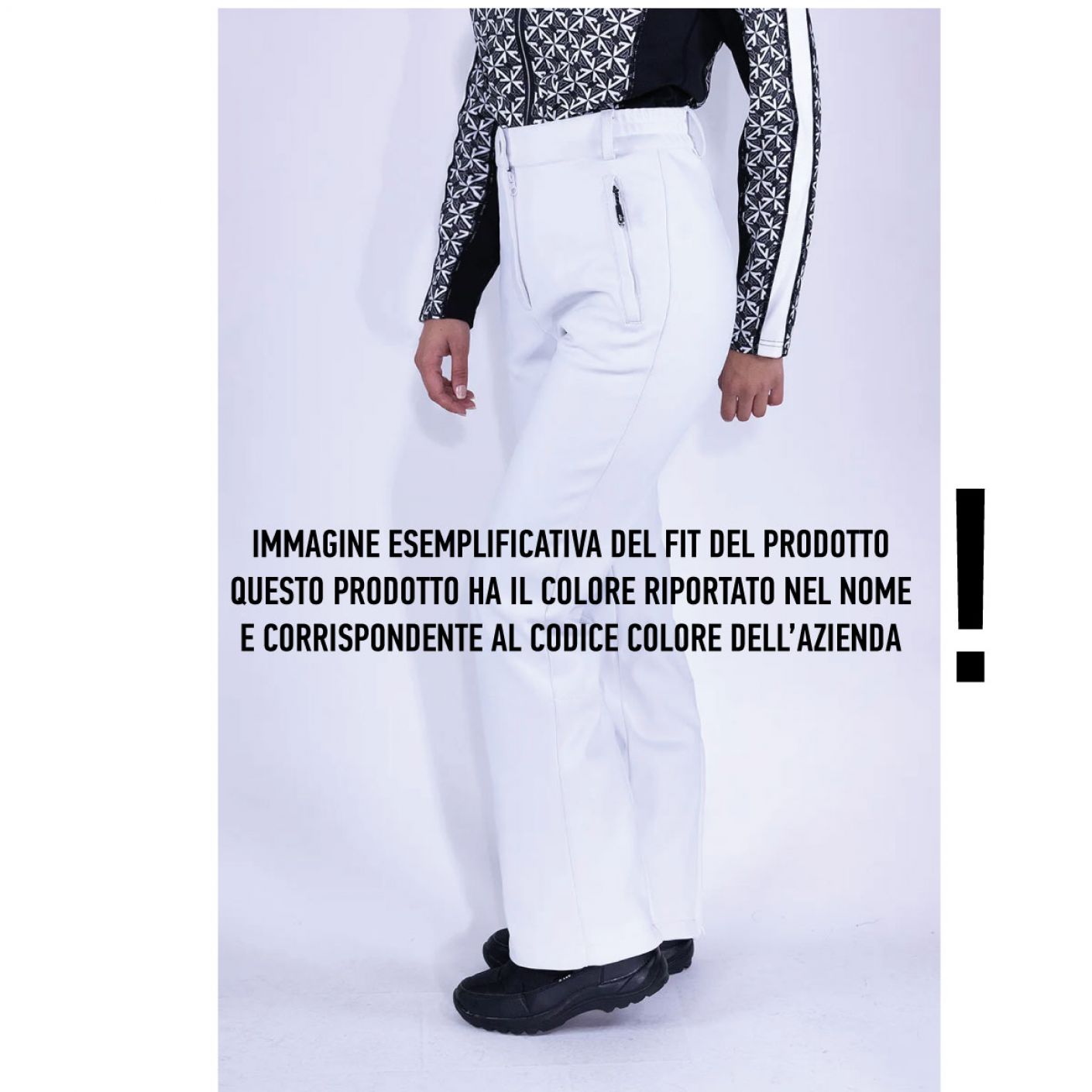 AST Pantaloni Sci Softshell 8000mm Colonna Acqua Neri da Donna