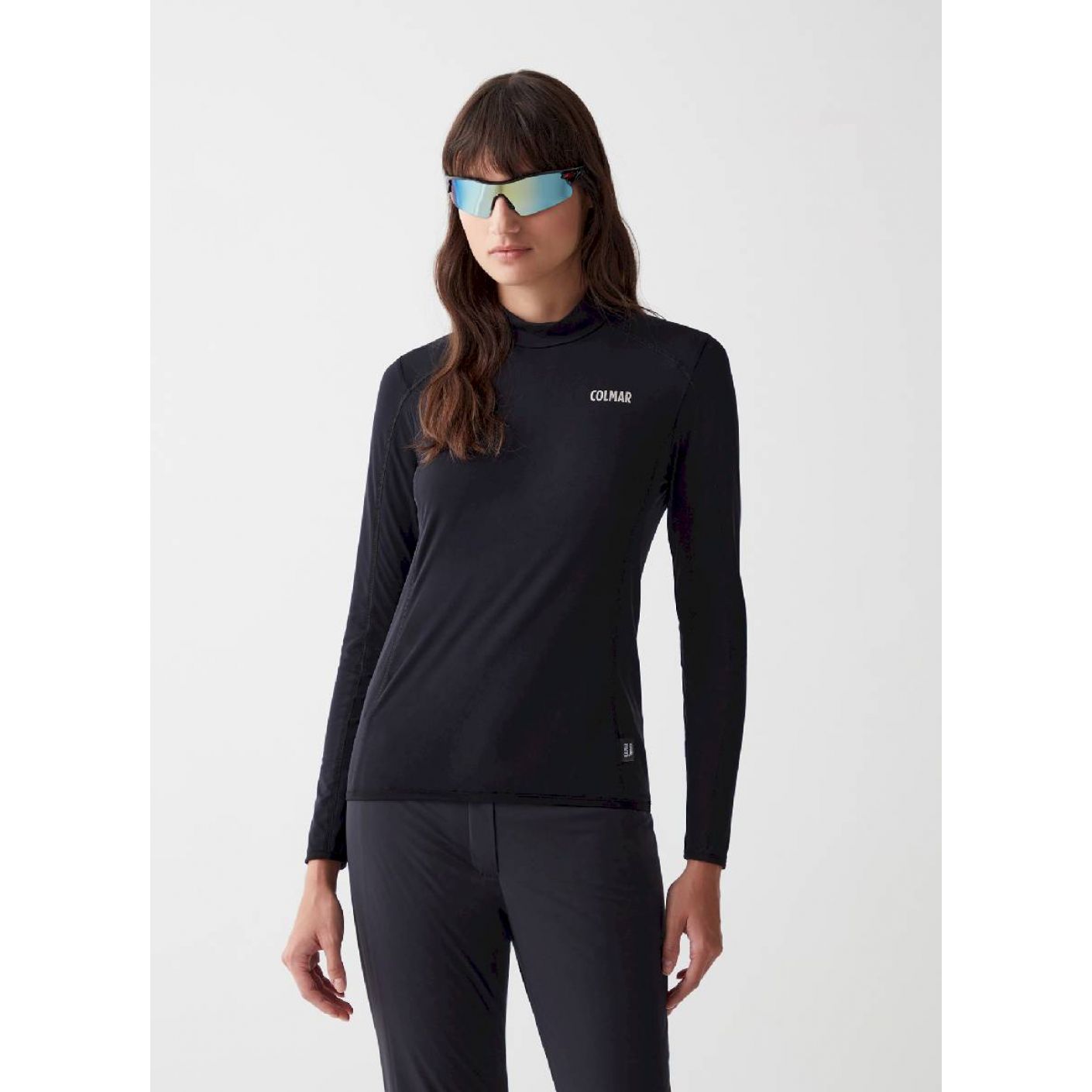 Colmar Maglia Sottogiacca Stretch Nero da Donna