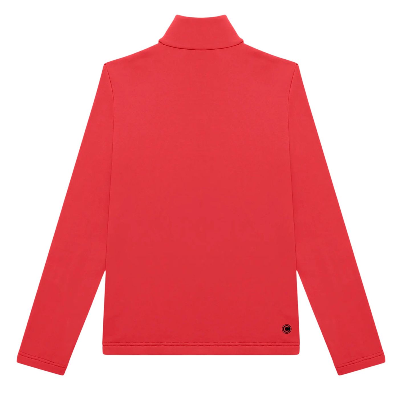 Colmar Felpa da Sci in Pile Mezza Zip Rossa da Donna