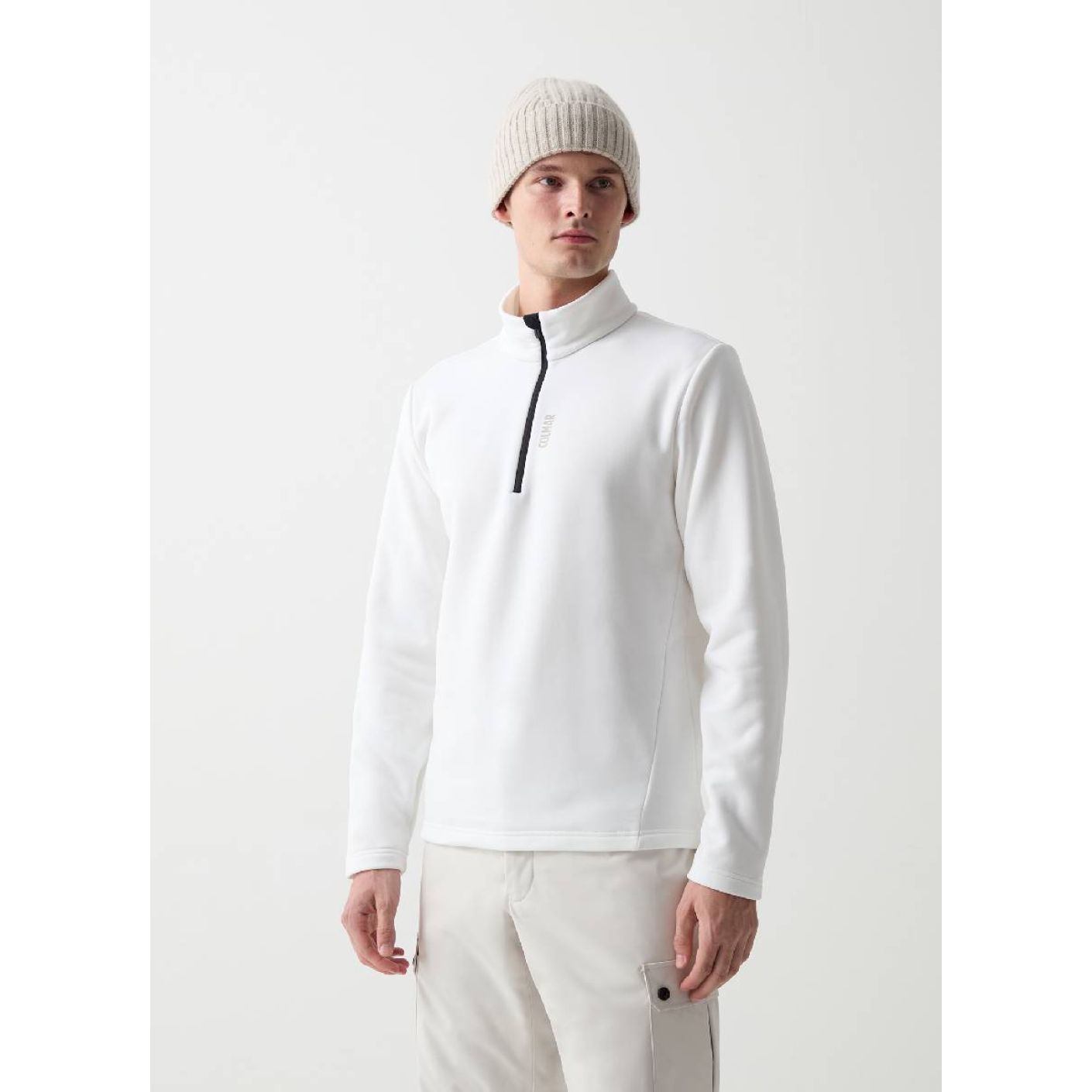 Colmar Stretch Half Zip Base Layer White for Men
