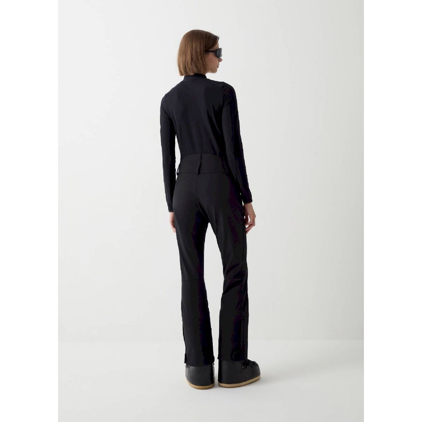 Colmar Pantaloni Sci in Softshell Neri da Donna