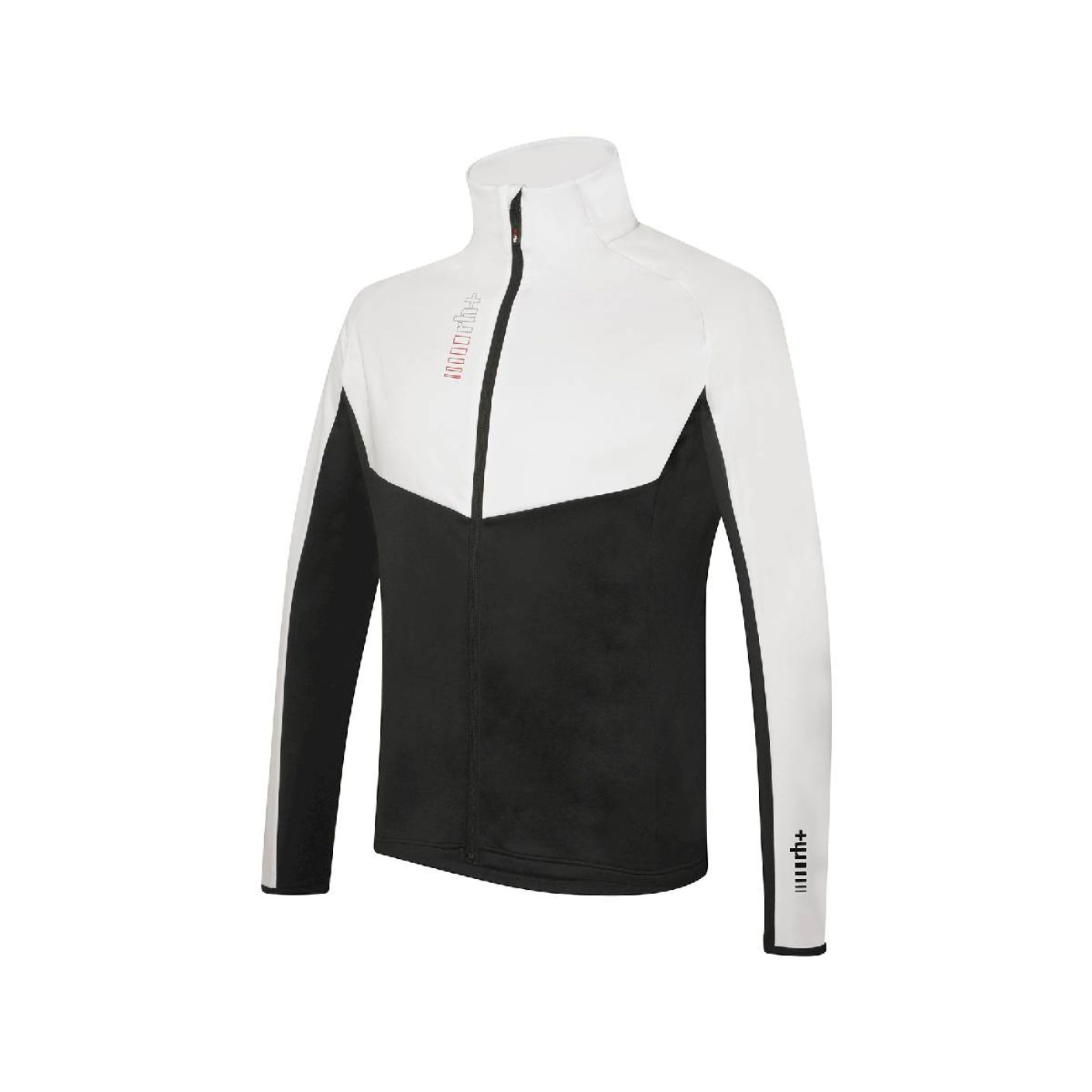 Zero RH+ Maglia Sottogiacca Sci Zero FullZip White/Black da Uomo