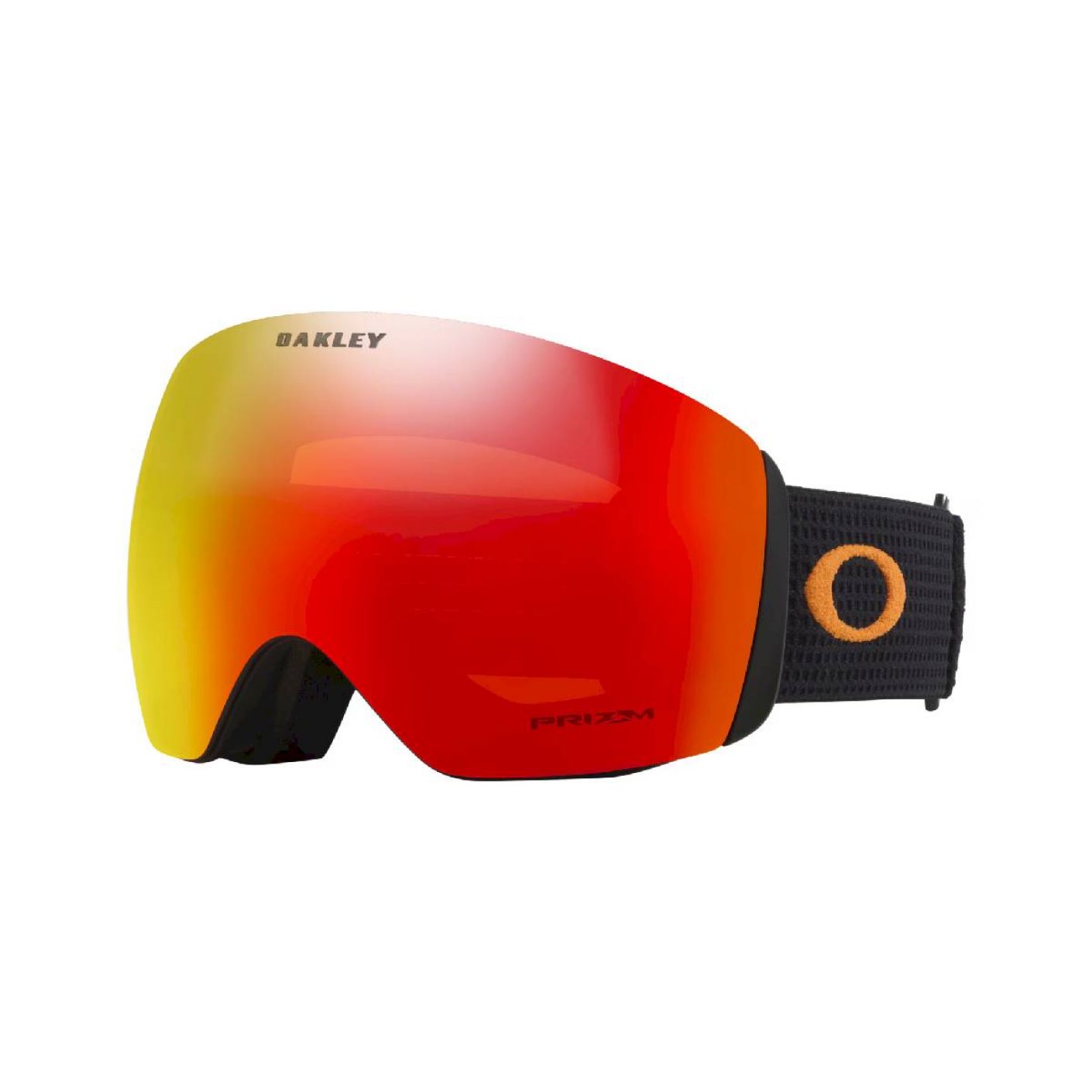 Oakley Flight Deck L Lente prizm snow torch iridium, Fascia black thermal