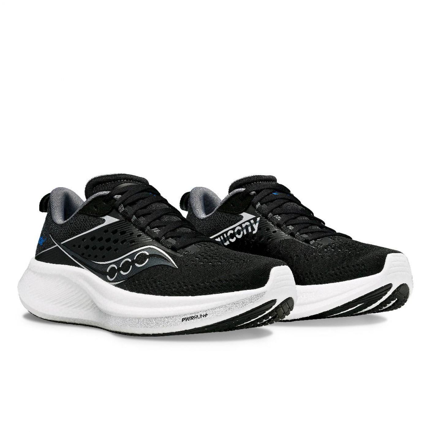 Saucony Ride 17 Black/White da Uomo