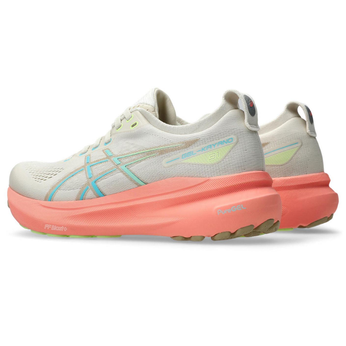 Asics Gel-Kayano 31 Birch/Energy Aqua für Damen