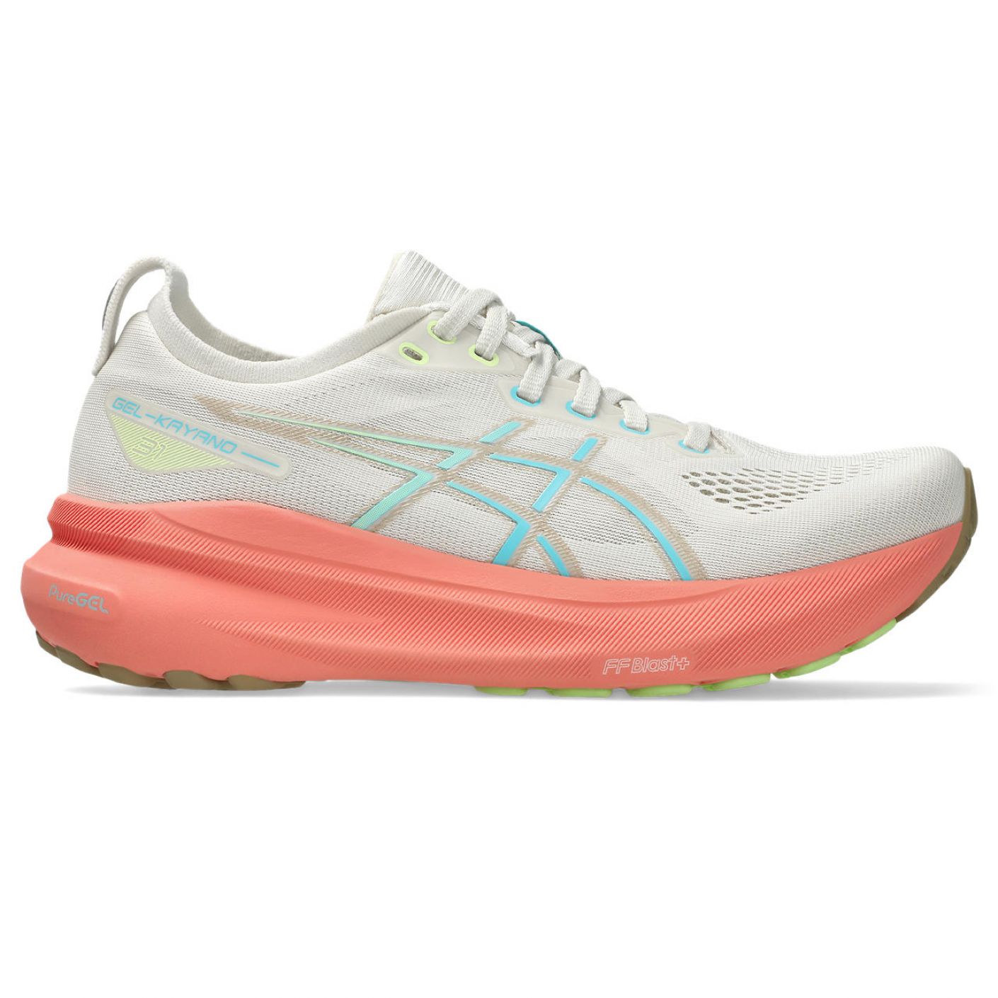 Asics Gel-Kayano 31 Birch/Energy Aqua für Damen