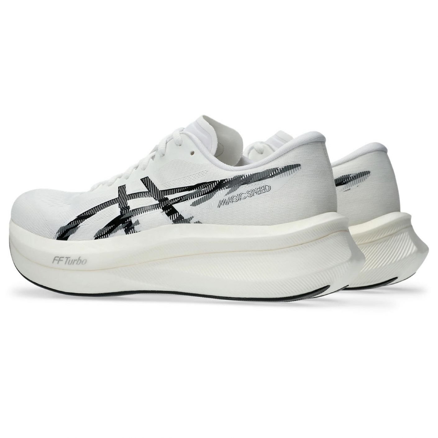 Asics Magic Speed 4 White/Black Da Uomo