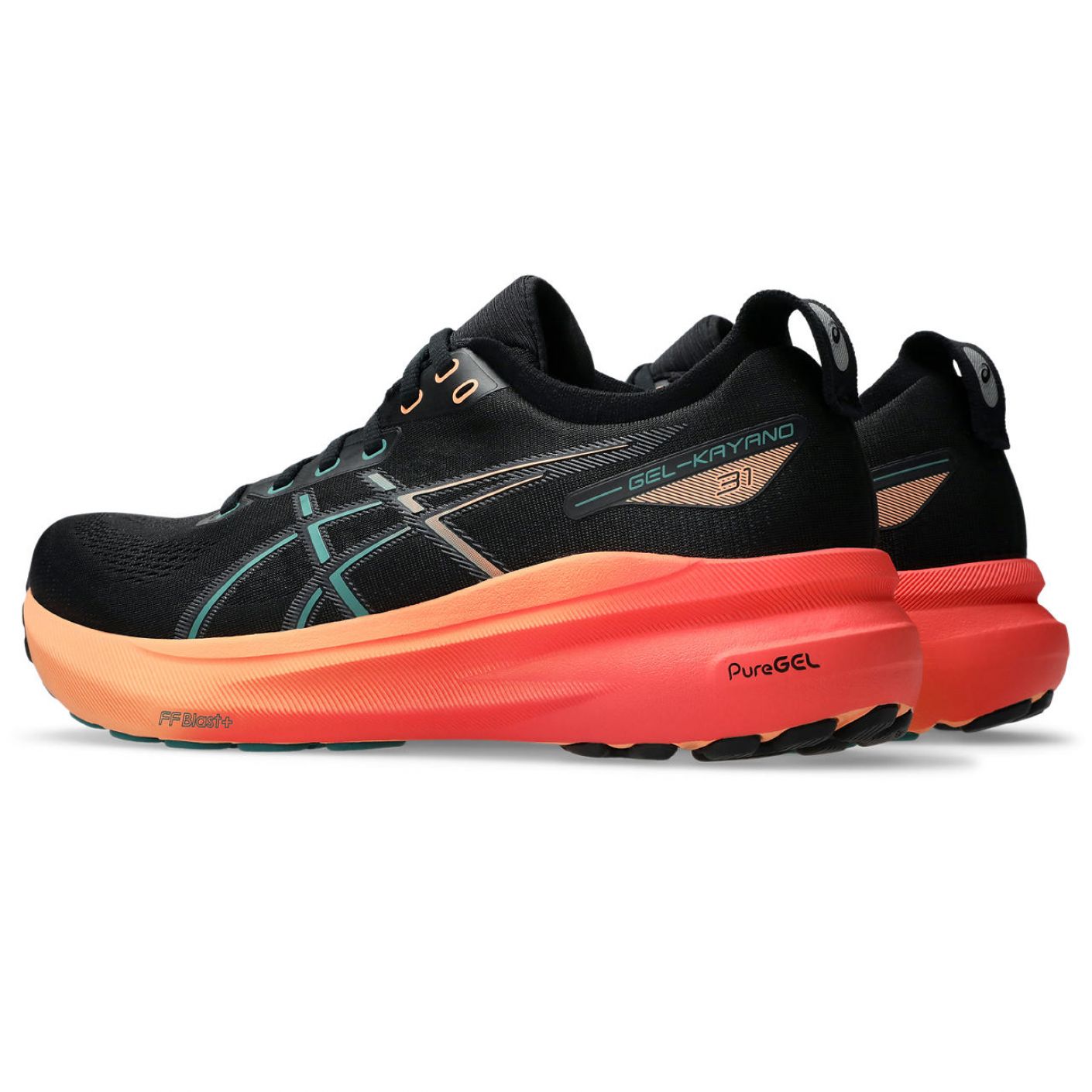 Asics Gel-Kayano 31 Black/Rainy Lake Da Uomo