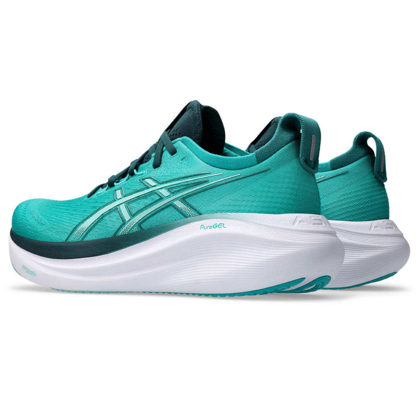 Asics Gel-Nimbus 27 Wave Teal/Saxon Green Da Uomo