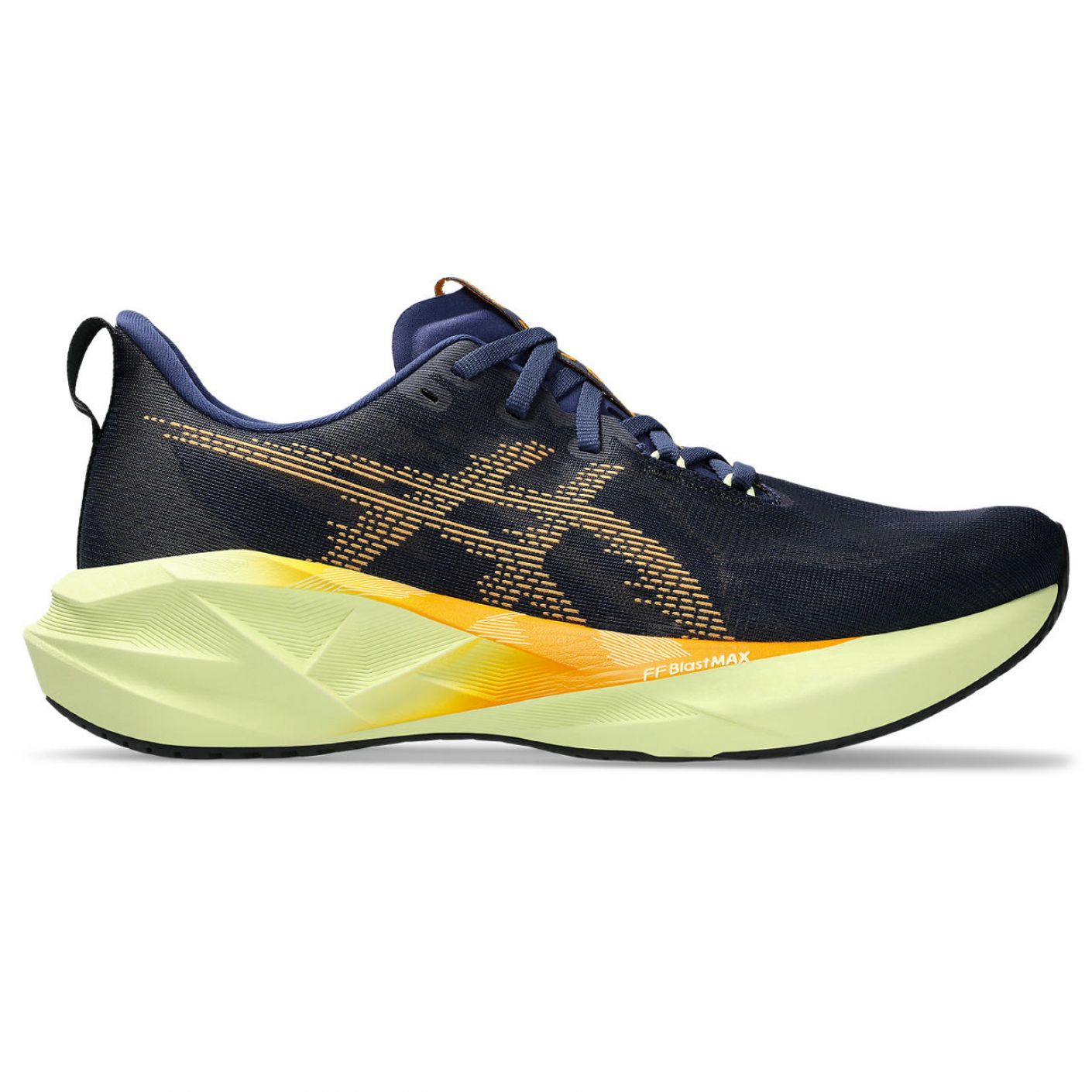 Asics Novablast 5 Indigo Blue/Amber Da Uomo