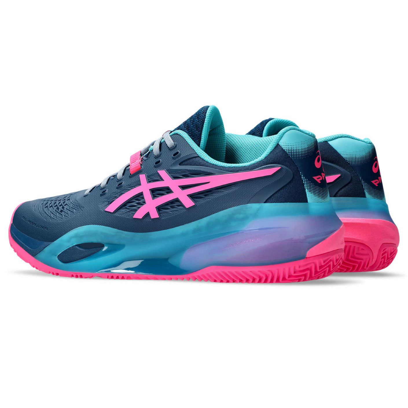 Asics Gel-Resolution X Padel Mako Blue/Hot Pink Da Uomo