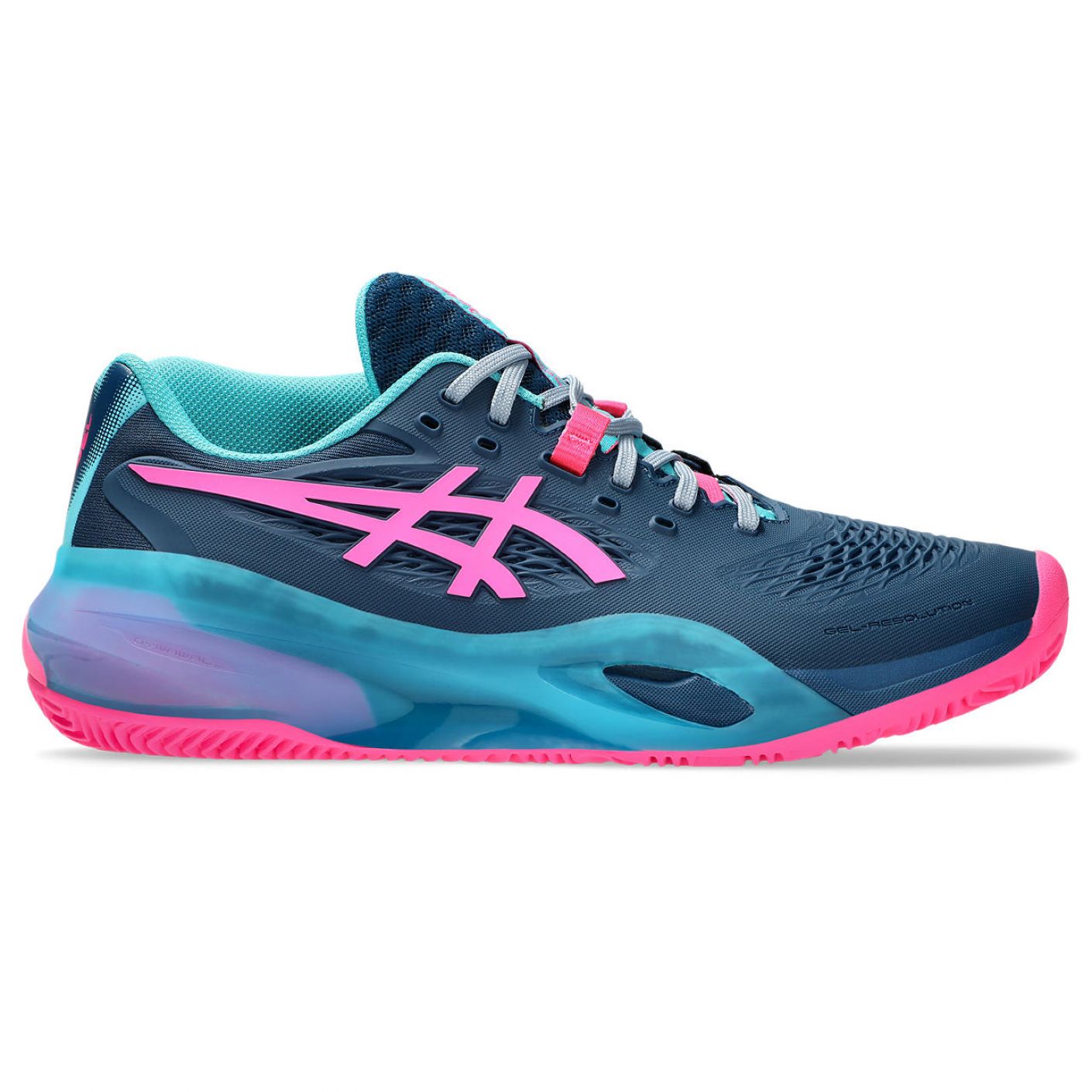 Asics Gel-Resolution X Padel Mako Blue/Hot Pink Da Uomo